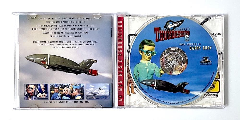 廃盤 CD サンダーバード6号 オリジナル・サウンドトラック バリー・グレイ