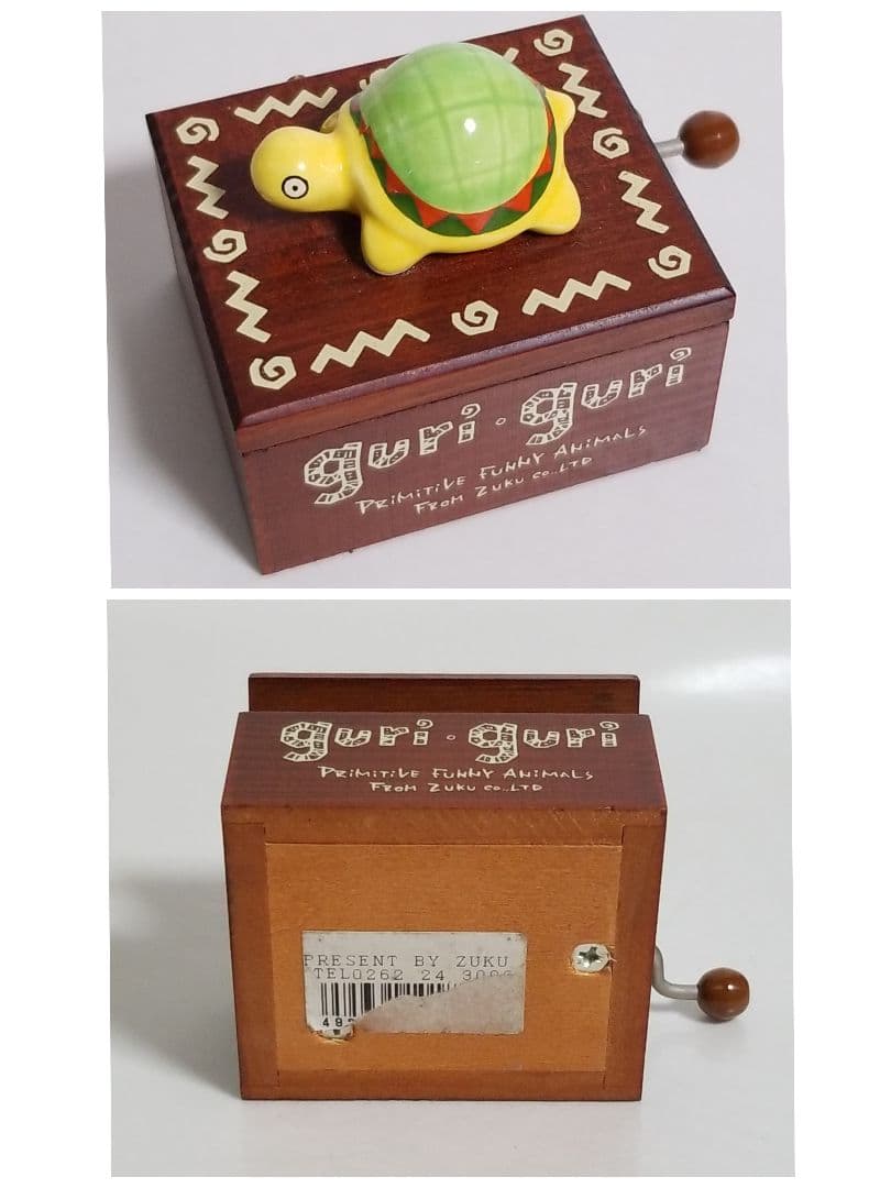 オルゴール guriguri レトロ 手巻き いとしのエリー セット ディズニー