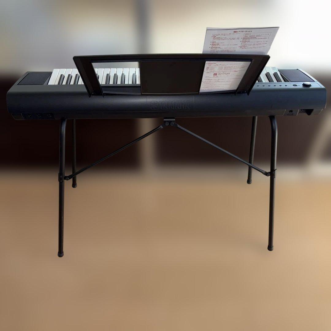 YAMAHA piaggero NP-11 電子キーボード スタンド付き