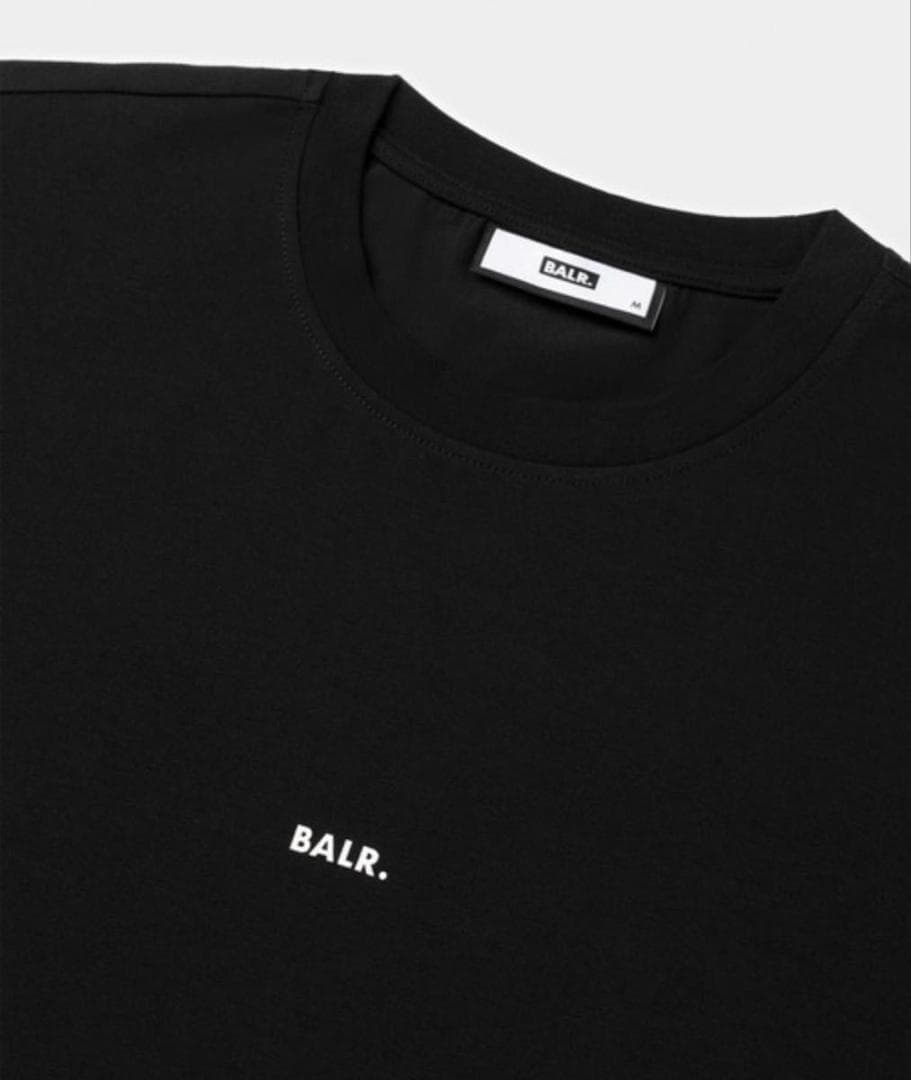 【新品】 BALR ロンT 長袖Tシャツ ブラック ボーラー 黒 M