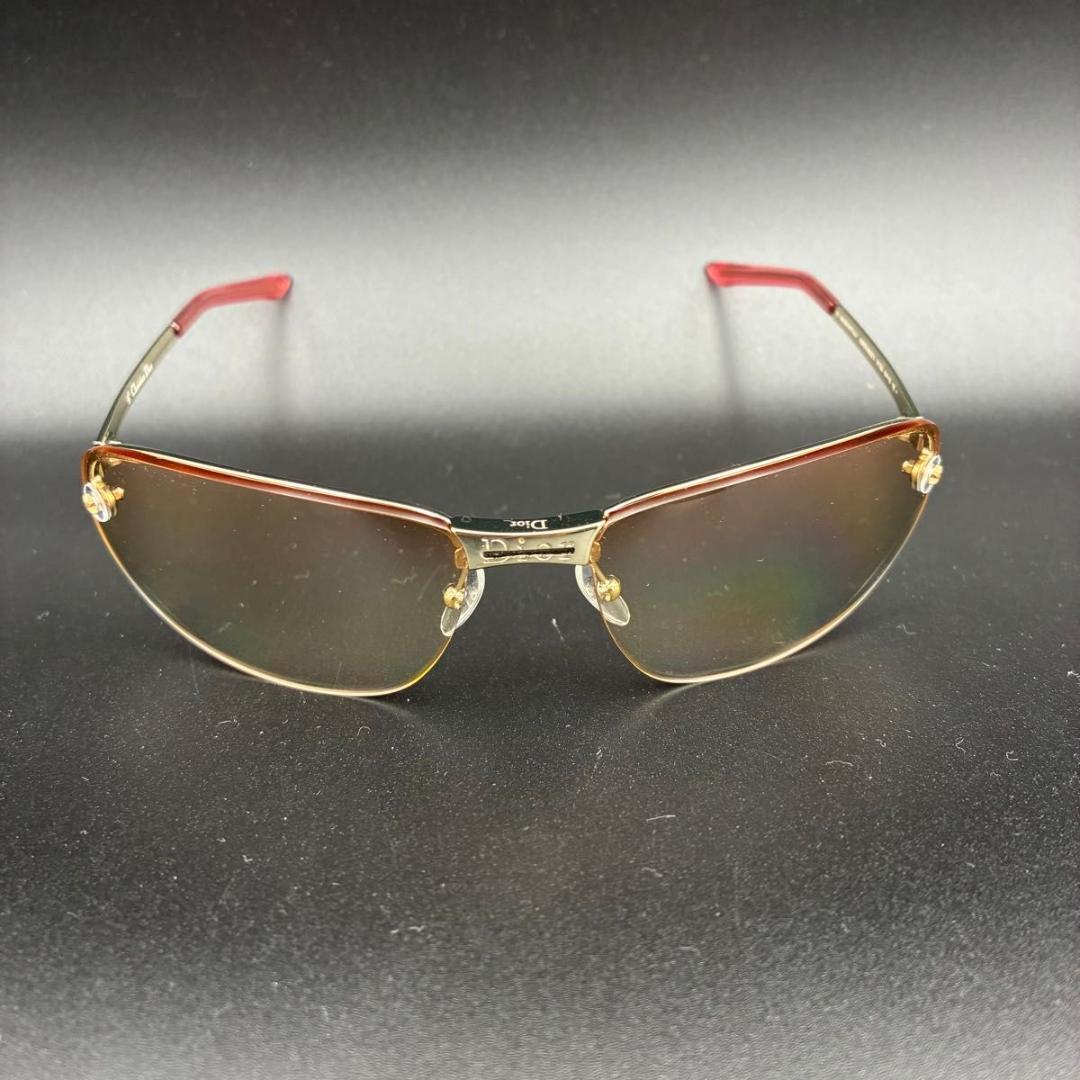 Christian Dior ADIORABLE5 サングラス ゴールド ピンク