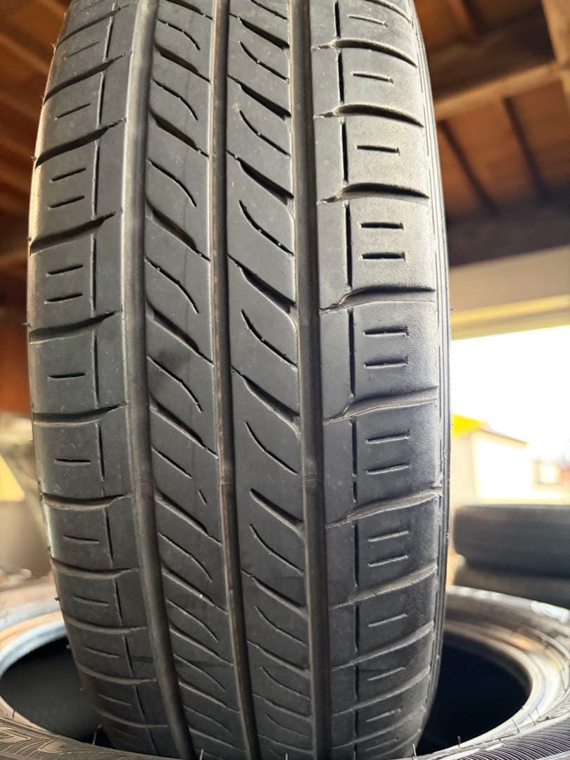 送料無料。国産ダンロップ。 155/65R14サマータイヤ4本セット