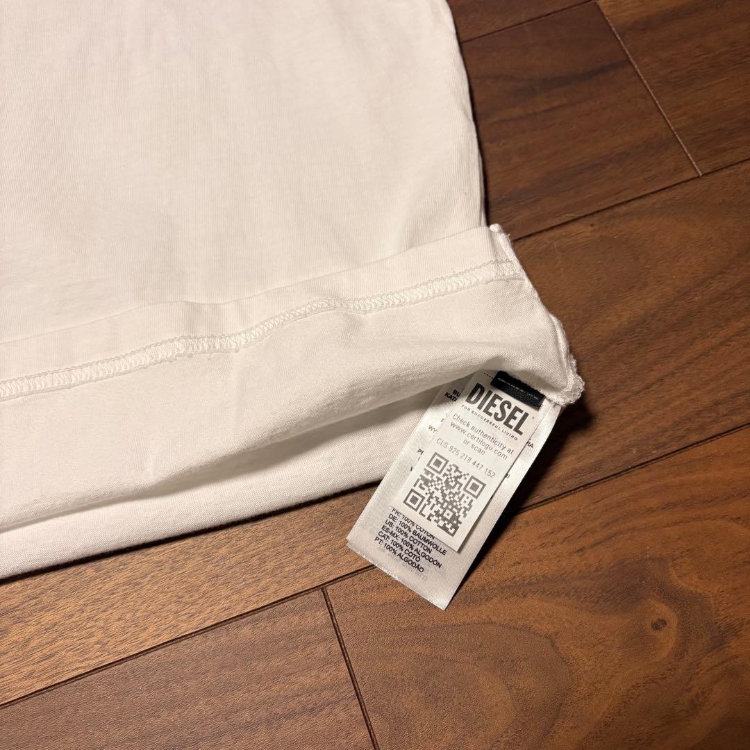 DIESEL 白　Tシャツ