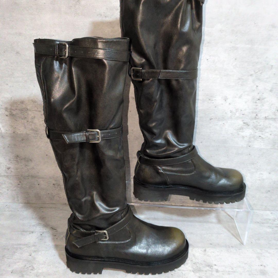 【ALM.】GRACIEUX ENGINEER BOOTS 39