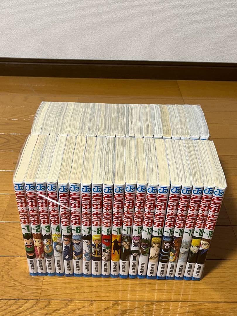 ハンターハンター　1〜38巻　全巻セット　新品未開封2冊あり
