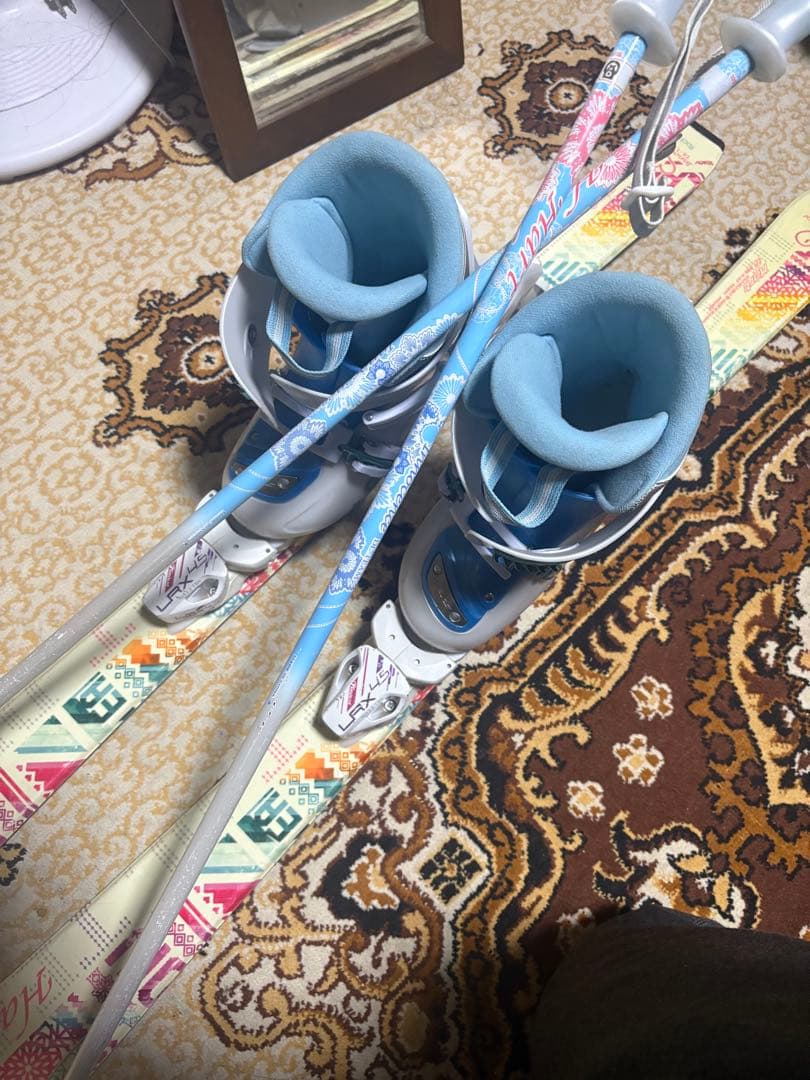 Hart スキー3点セット ★120cm Hart ブーツストック付き