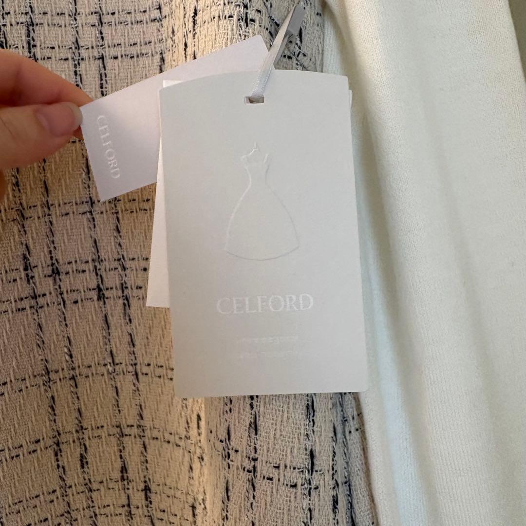 CELFORD ジャンスカセットアップワンピースワンピース 36
