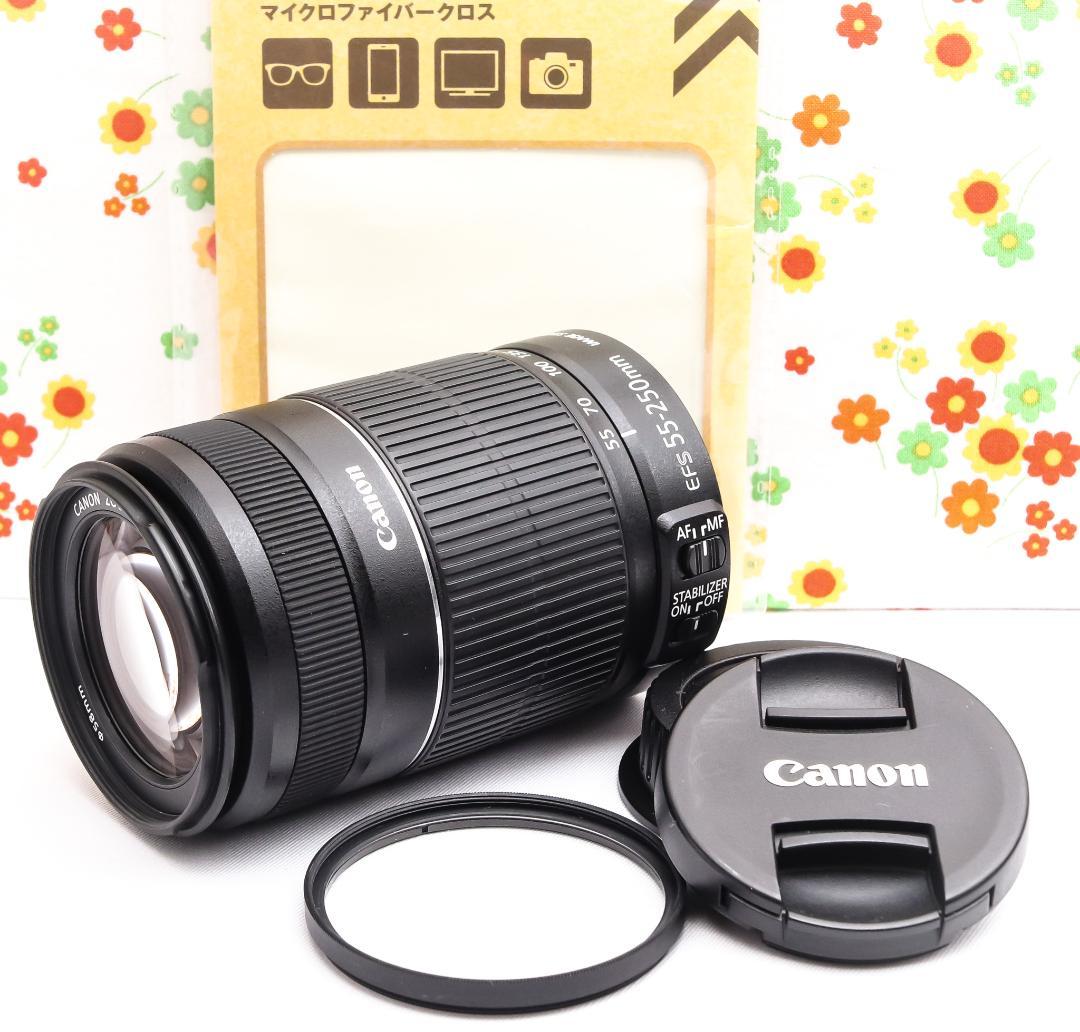 Canon EF-S 55-250mm IS Ⅱ☆手振れ補正☆望遠レンズ