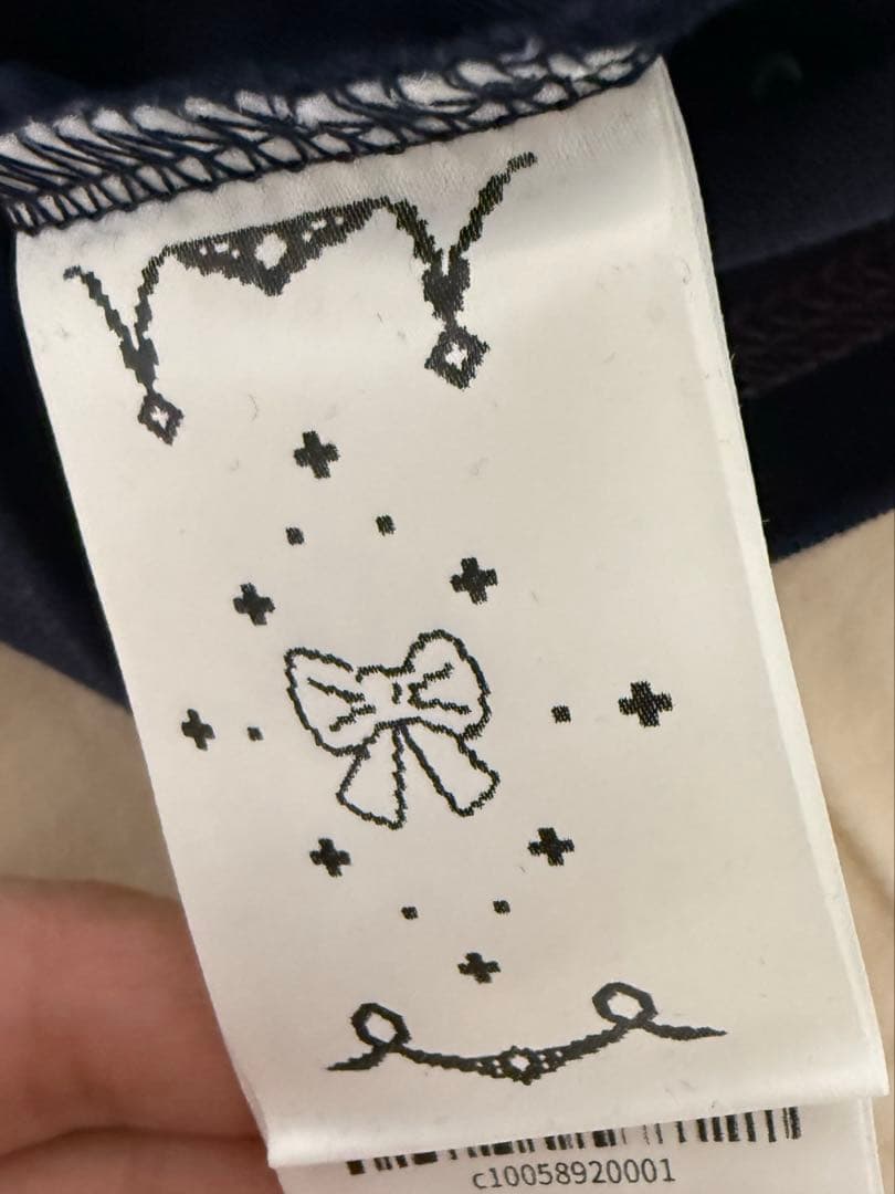 COYSEIO プリントTシャツ 半袖 ネイビー 新品 タグ付き