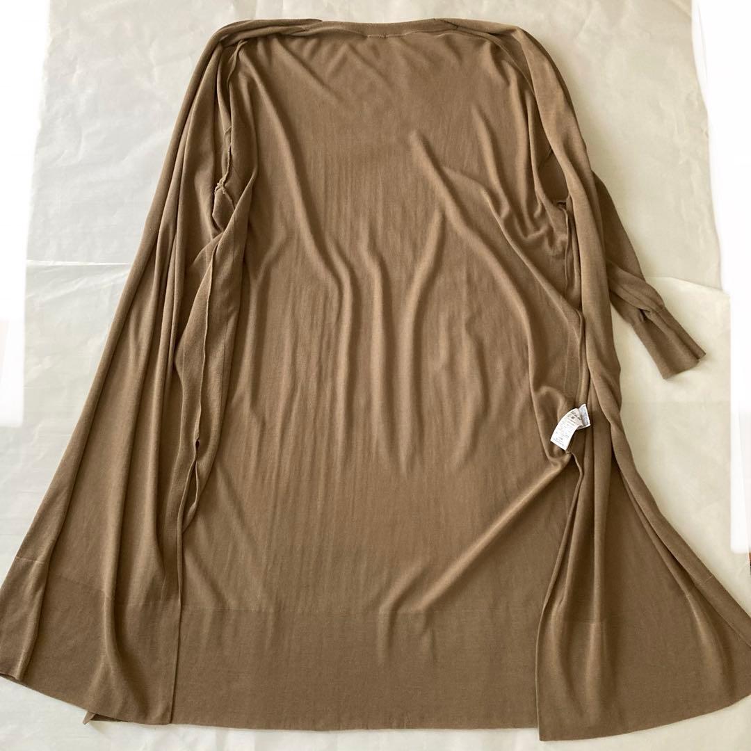 MUSE de Deuxieme Classe ロングカーディガン スリット入り