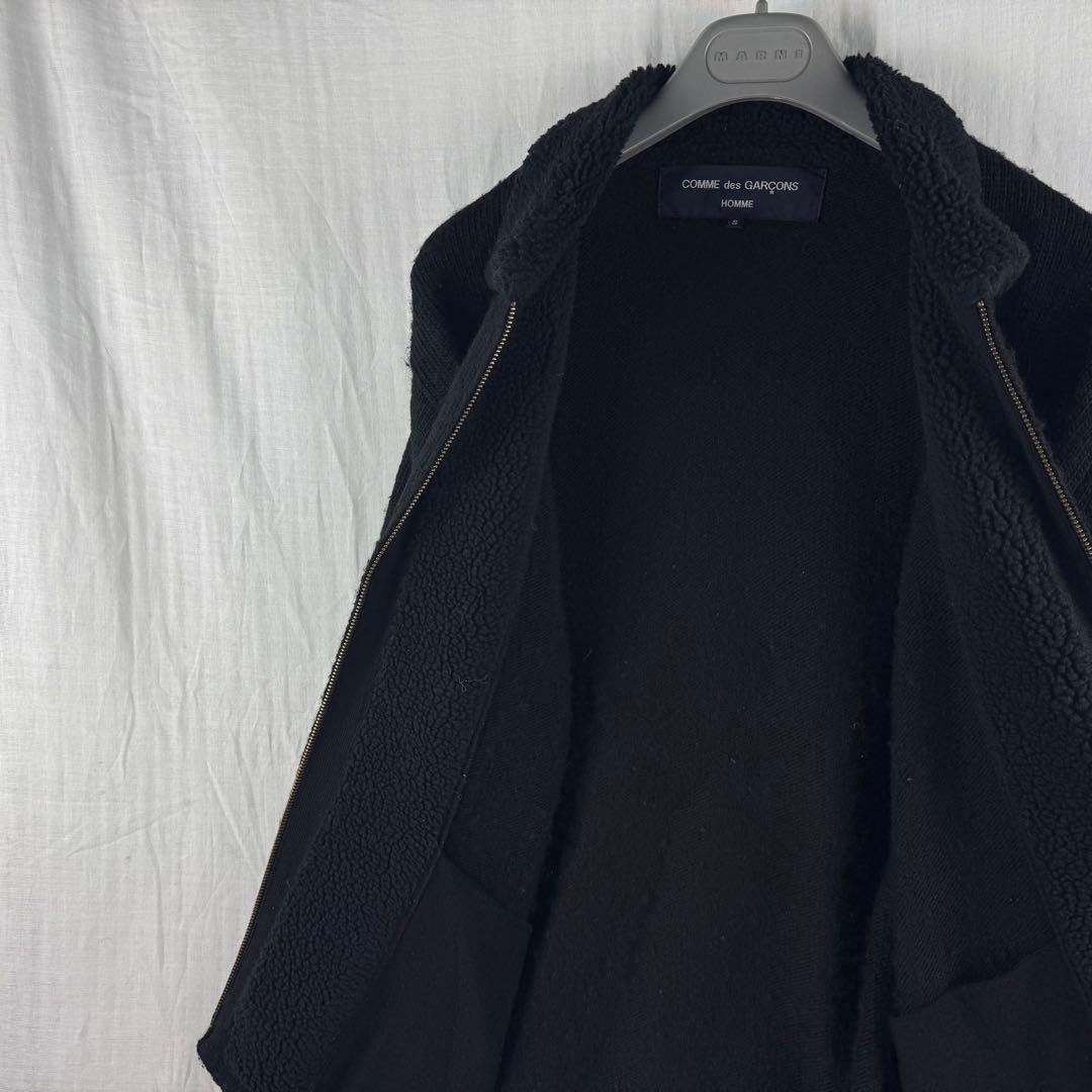 comme des garçons homme ニットボアブルゾン　ギャルソン