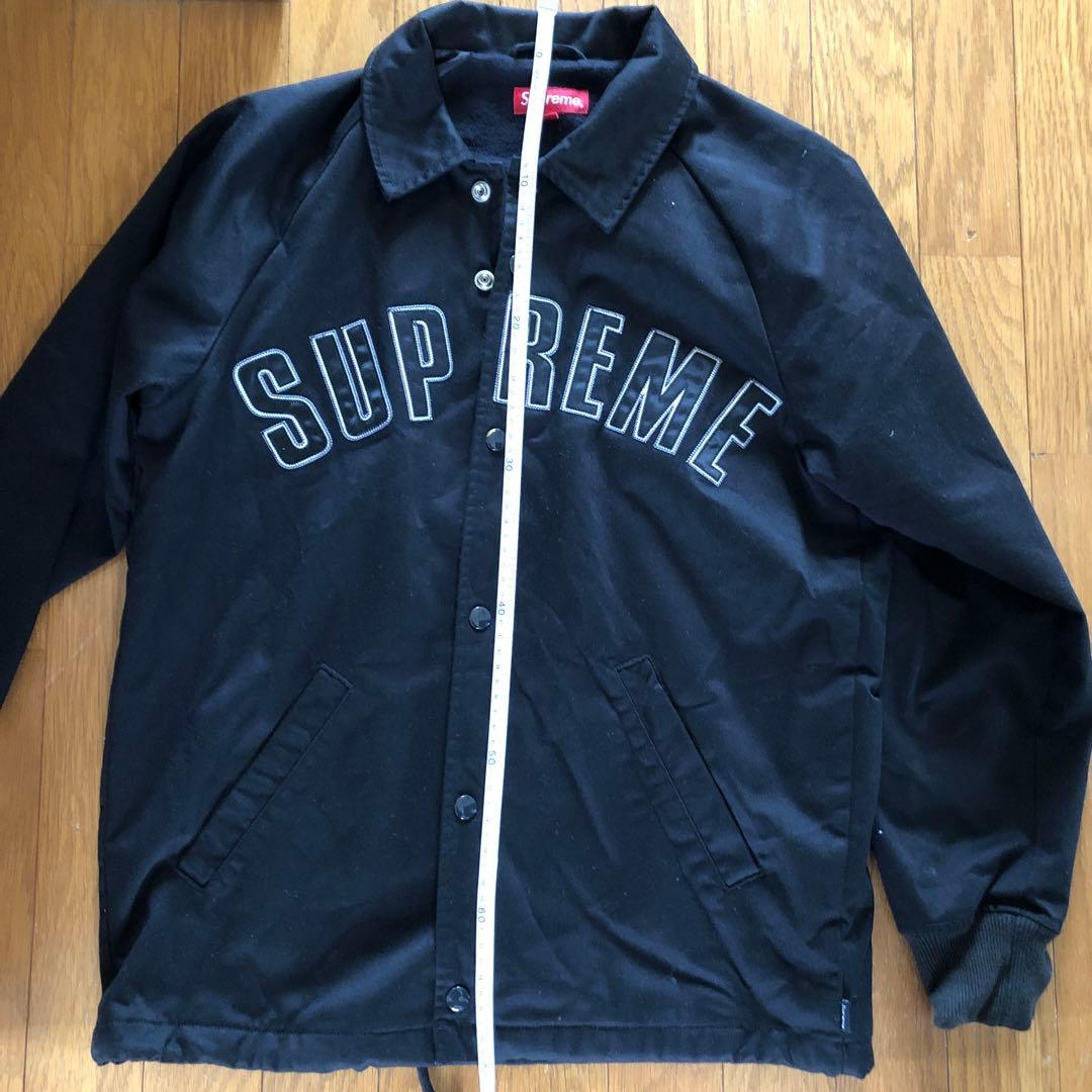 Supreme ブラックコーチジャケット Sサイズ