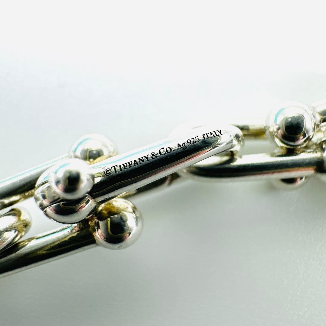 Tiffany ハードウェア　グラジュエイテッド　リンク　ネックレス　Ag925
