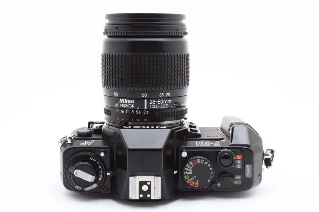 【完動美品】Nikon F-501 レンズセット AF・露出計OK　1074