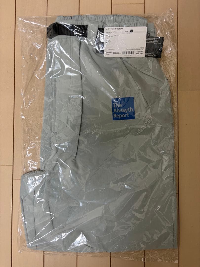 ^*^様 新品 Marmot WAKE. Alwayth Pants グレー マ