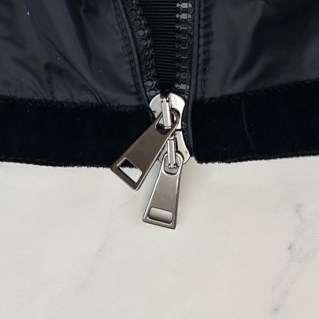 Moncler モンクレール ダウンとスウェットのハイブリッドカーディガン