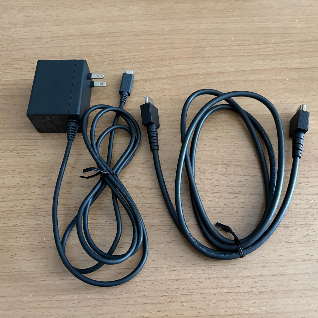 Nintendo Switch 本体 Joy-Conグレー 美品 ストラップ欠品