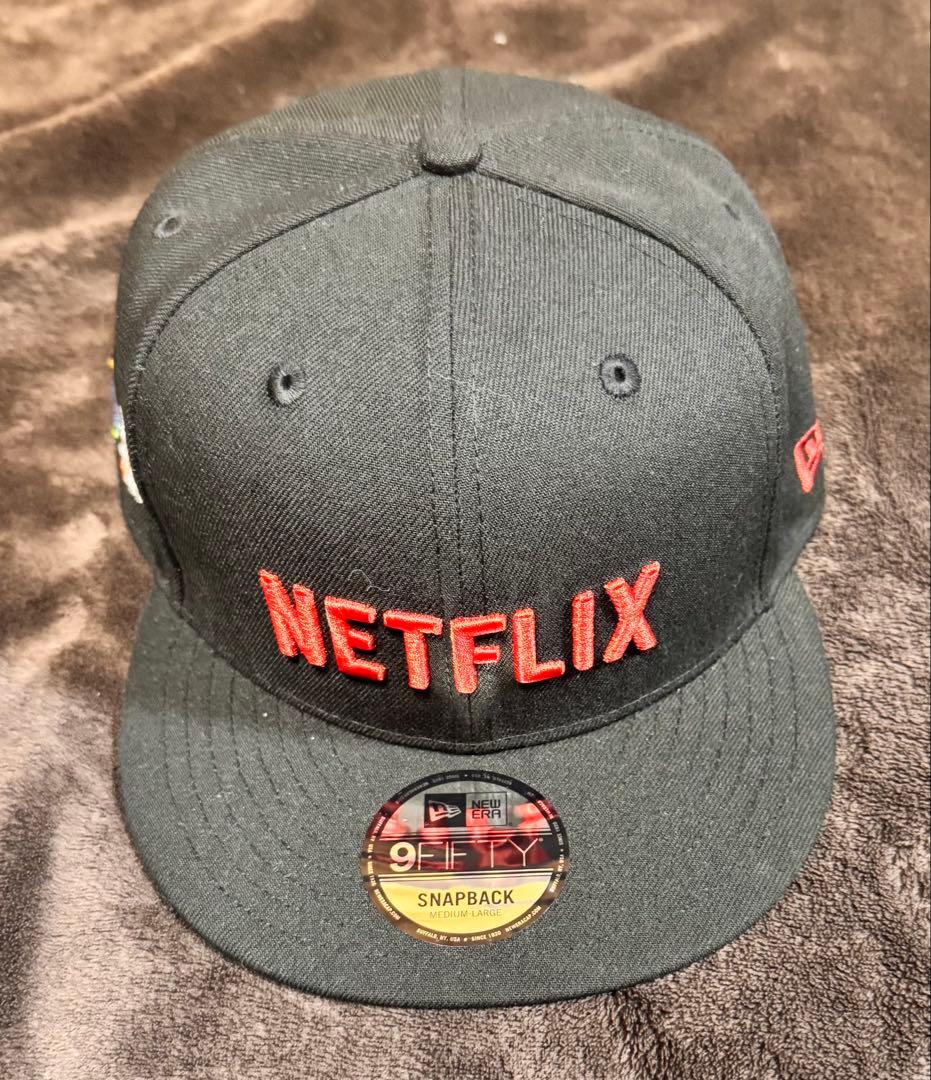 wbc × Netflix サイドロゴ 新品 M/L ネトフリ キャップ 帽子