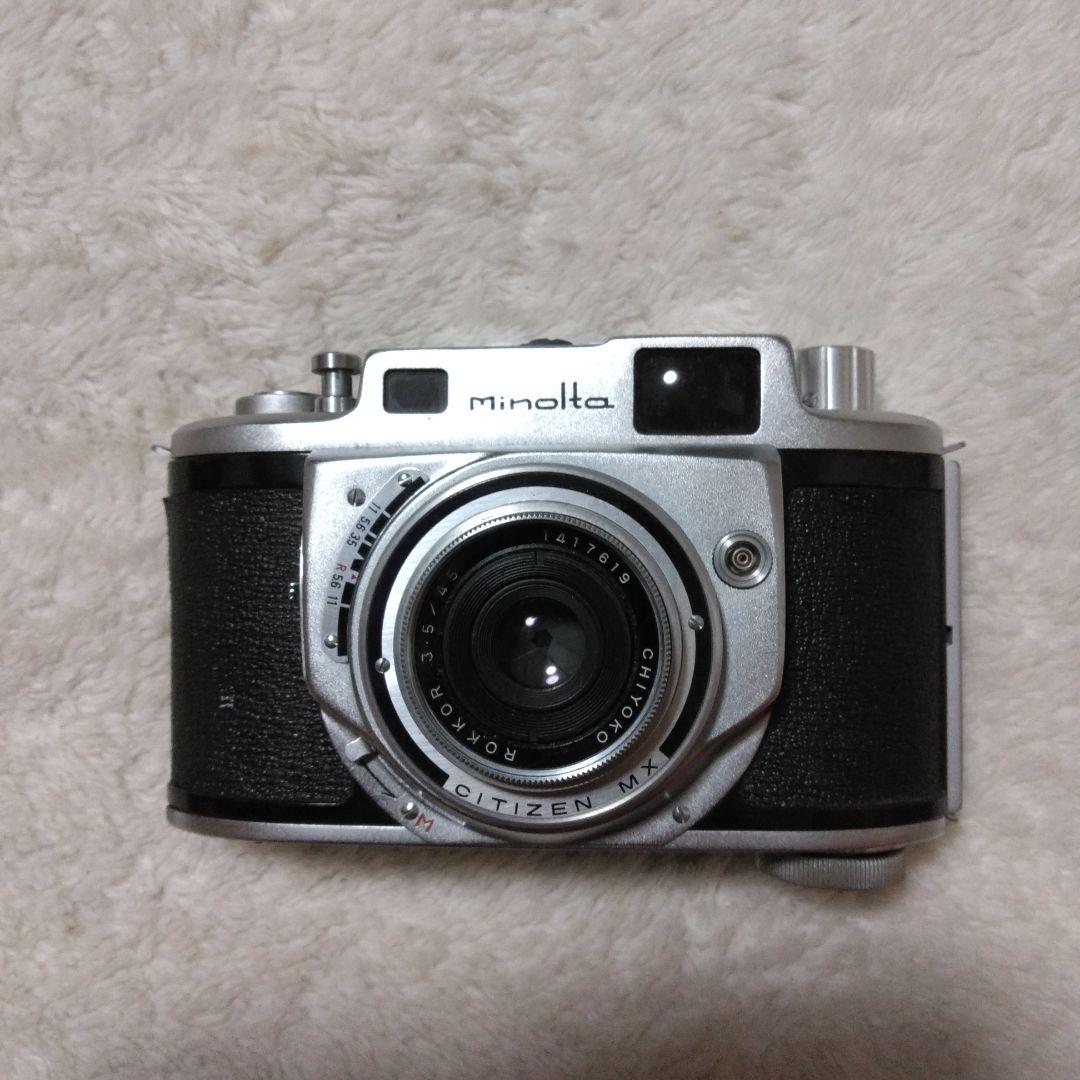 六訳あり カメラ MINOLTA A CITIZEN MX ミノルタ昭和レトロ
