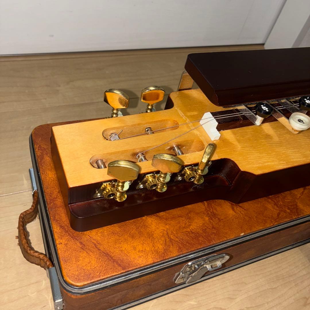 美品 希少品 大正琴 月光 電子琴 エレキ ハードケース 付 琴伝流 ソプラノ