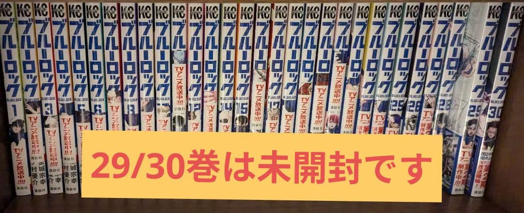 【美品!!】ブルーロック 1-30巻セット 全巻セット
