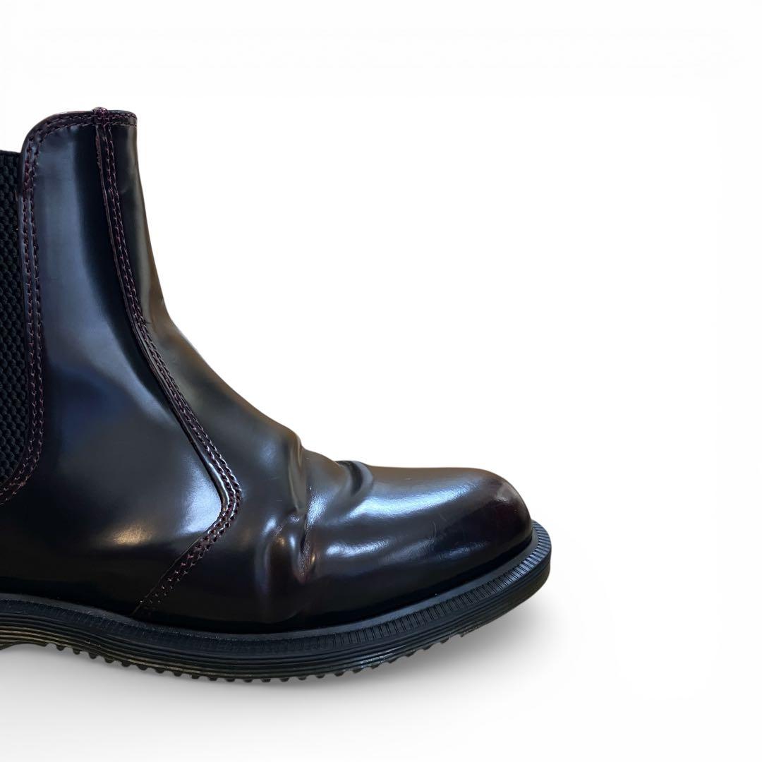 Dr. Martens チェルシー ブーツ サイドゴア ブーツFLORA UK5