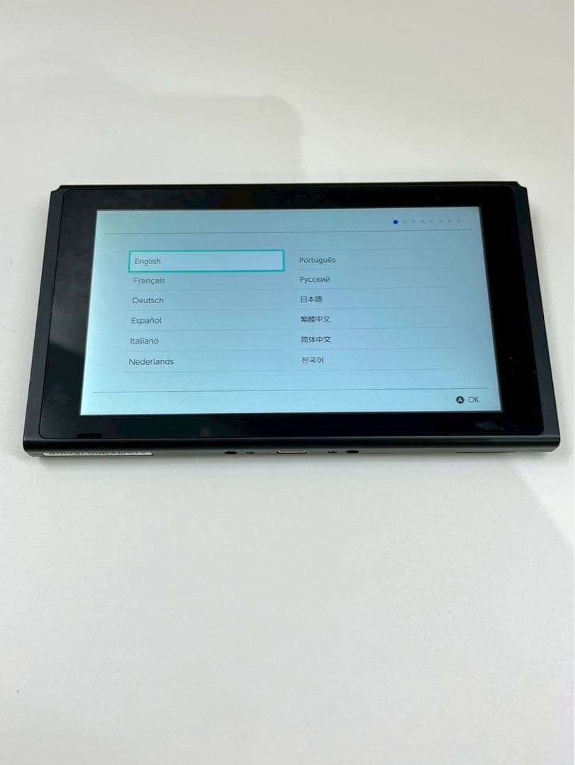 Nintendo Switch 本体 箱付き 美品 動作確認済み