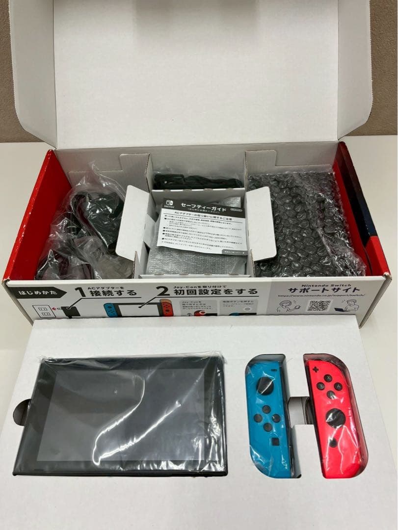 Nintendo Switch 本体 箱付き 美品 動作確認済み