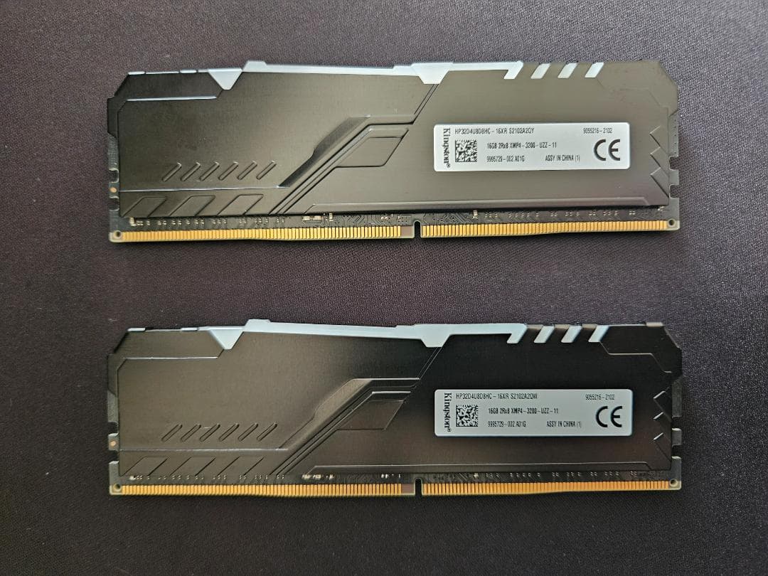 HyperX Fury DDR4 メモリー3200 32GB(16GB×2）