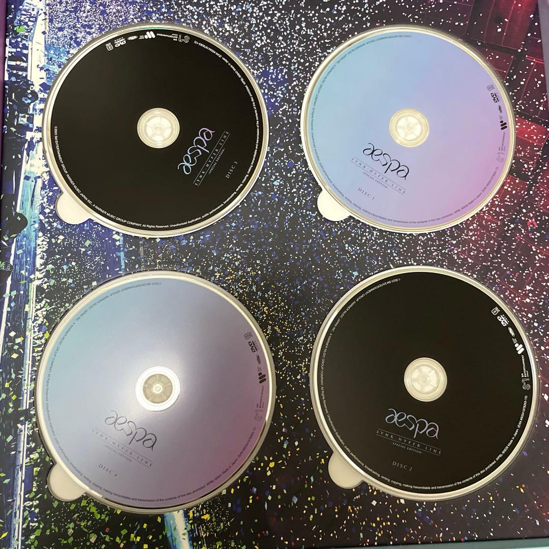 ミュージック aespa LIVE TOUR 2023 SYNK:HYPER LINE DVD