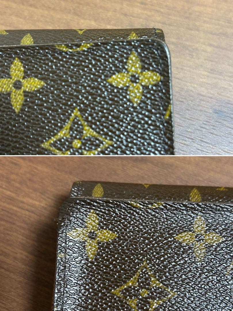 【美品】LOUIS VUITTON モノグラム 二つ折り財布