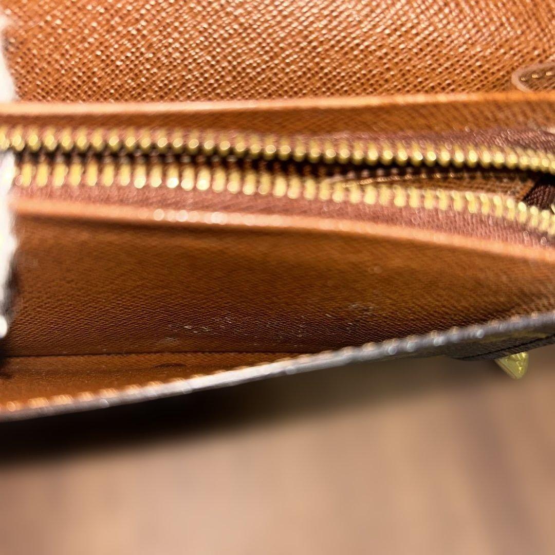 【美品】LOUIS VUITTON モノグラム 二つ折り財布