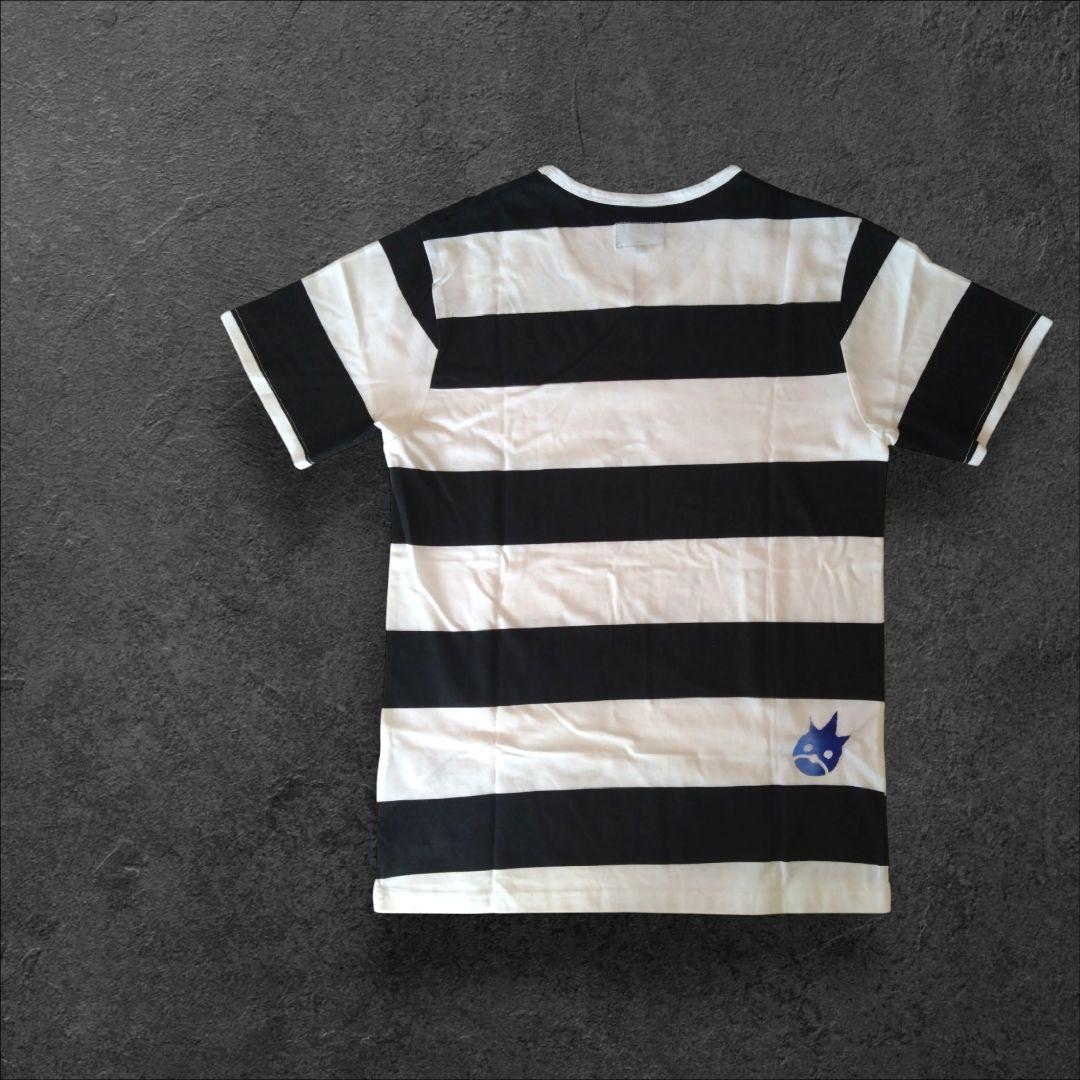 PPFM　ボーダー　Tシャツ　パンクマ　y2k　ロック　グランジ　大阪