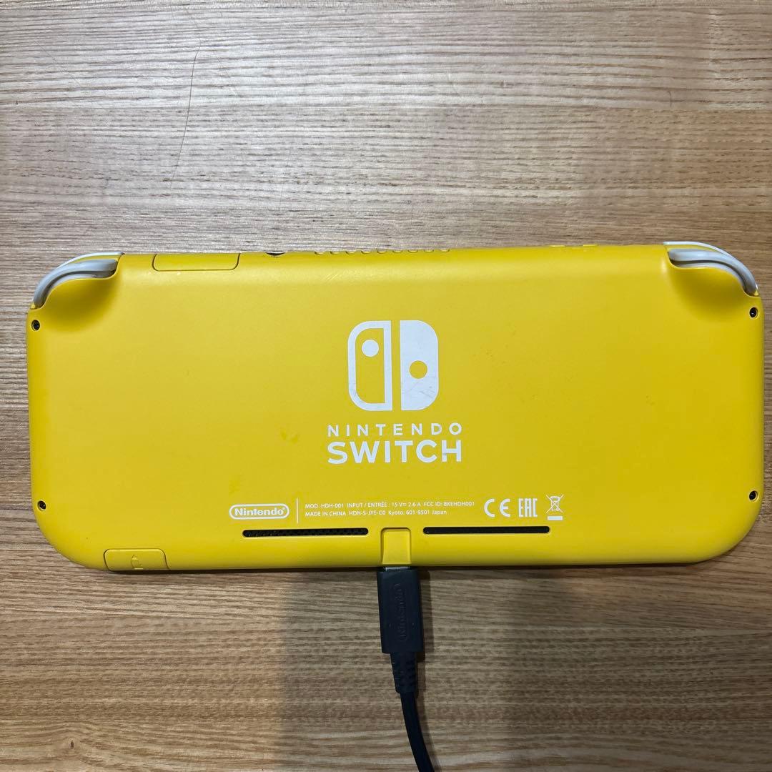 ジャンク品 Nintendo Switch Lite イエロー　本体のみ