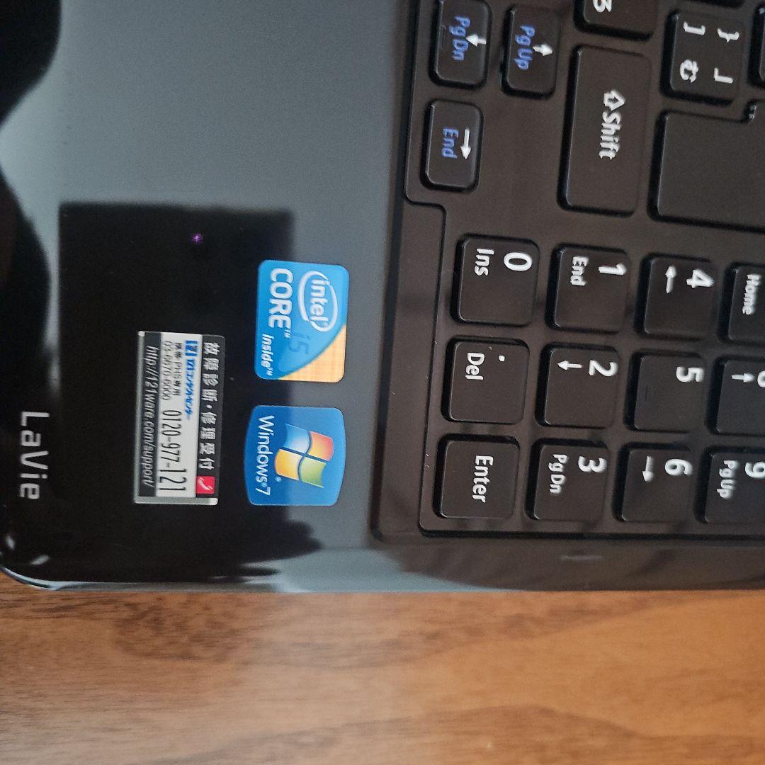 【大幅値下げ】NEC LaVie Intel Core i5 Windows 7