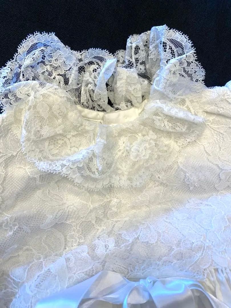 baby Dior　帽子付き セレモニー ベビードレス　新生児・乳児用