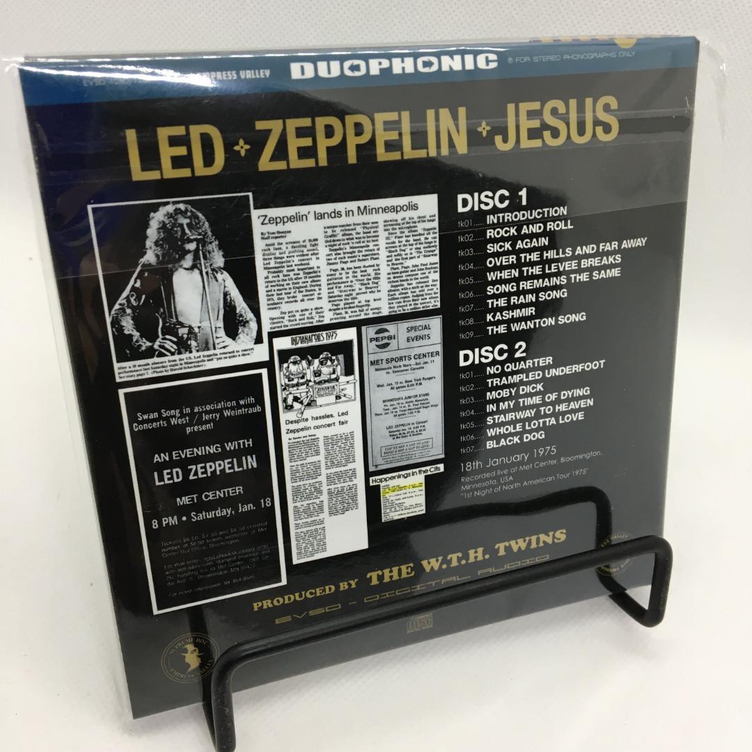 LED ZEPPELIN / JESUS イスカリオテの黒い百合 2CD