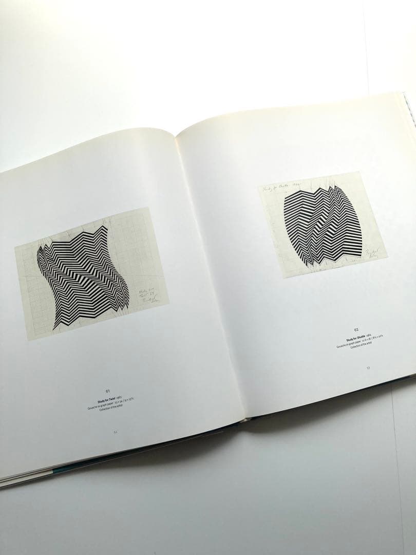 ブリジット・ライリー作品集「Bridget Riley」　オプアート　幾何学