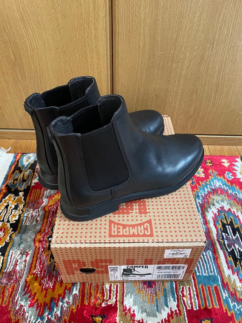 カンペール　サイドゴアブーツ　38サイズ　美品