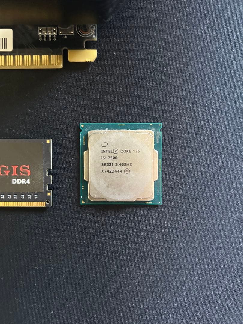 た*ー様 ジャンク品　GTX1050 + Core i5-7500 +DDR4
