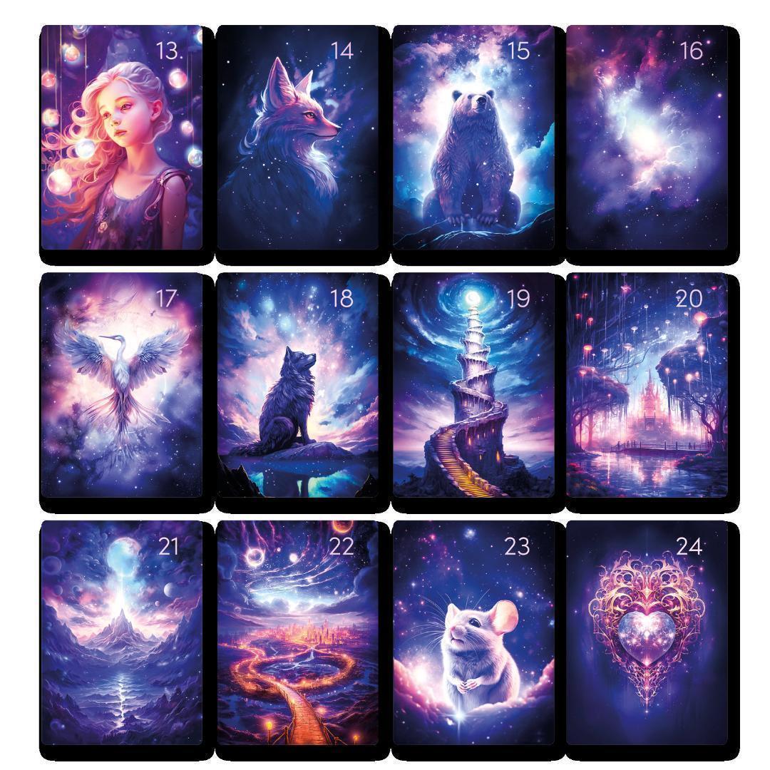 メーカー完売品✨ドイツの美麗デッキ✨入手困難品✨星明りの賛歌のルノルマンカード