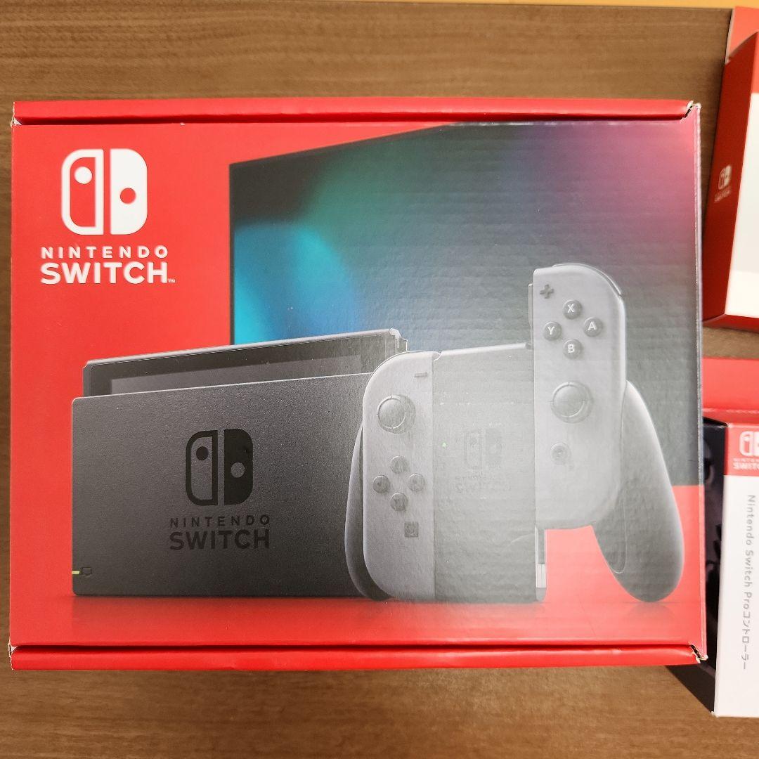 Nintendo Switch 本体 Proコントローラー LANアダプター
