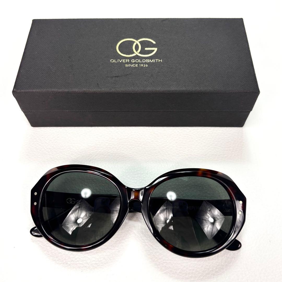美品✨OLIVER GOLDSMITH HEP(1963) サングラス　度なし