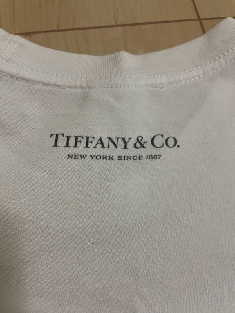 Supreme Lサイズ Tシャツ Tiffany & Co.ロゴ付き