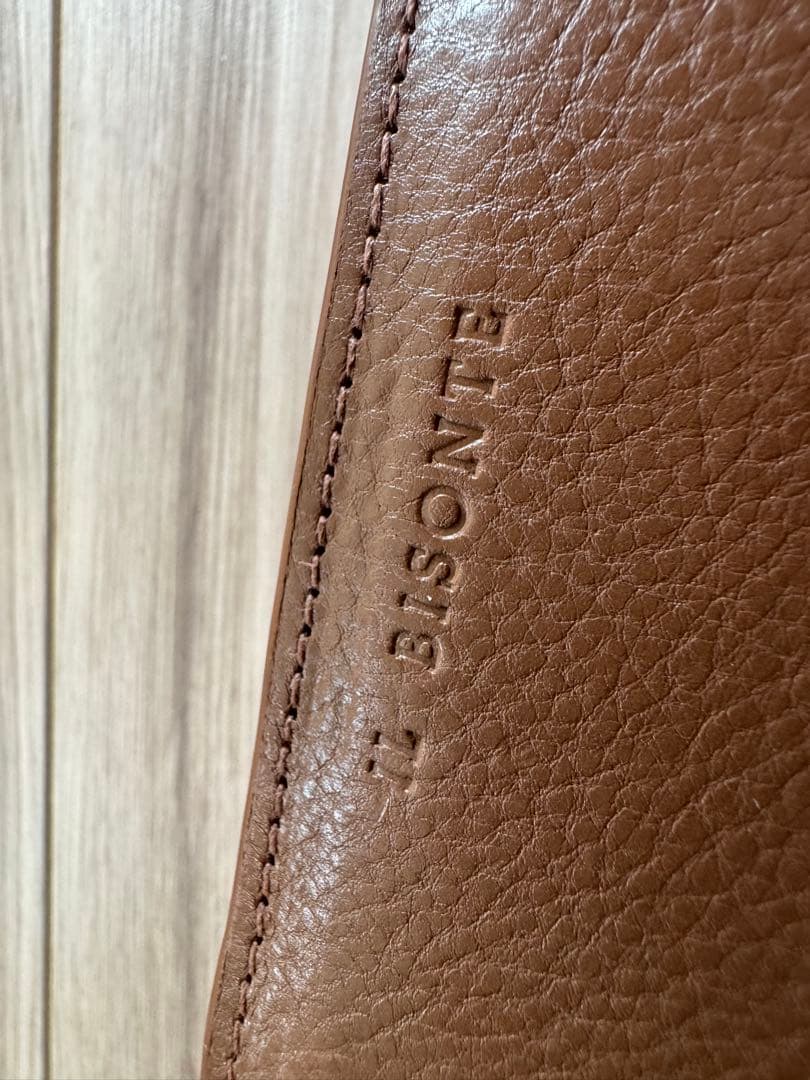 ILBISONTE 二つ折り財布 茶色