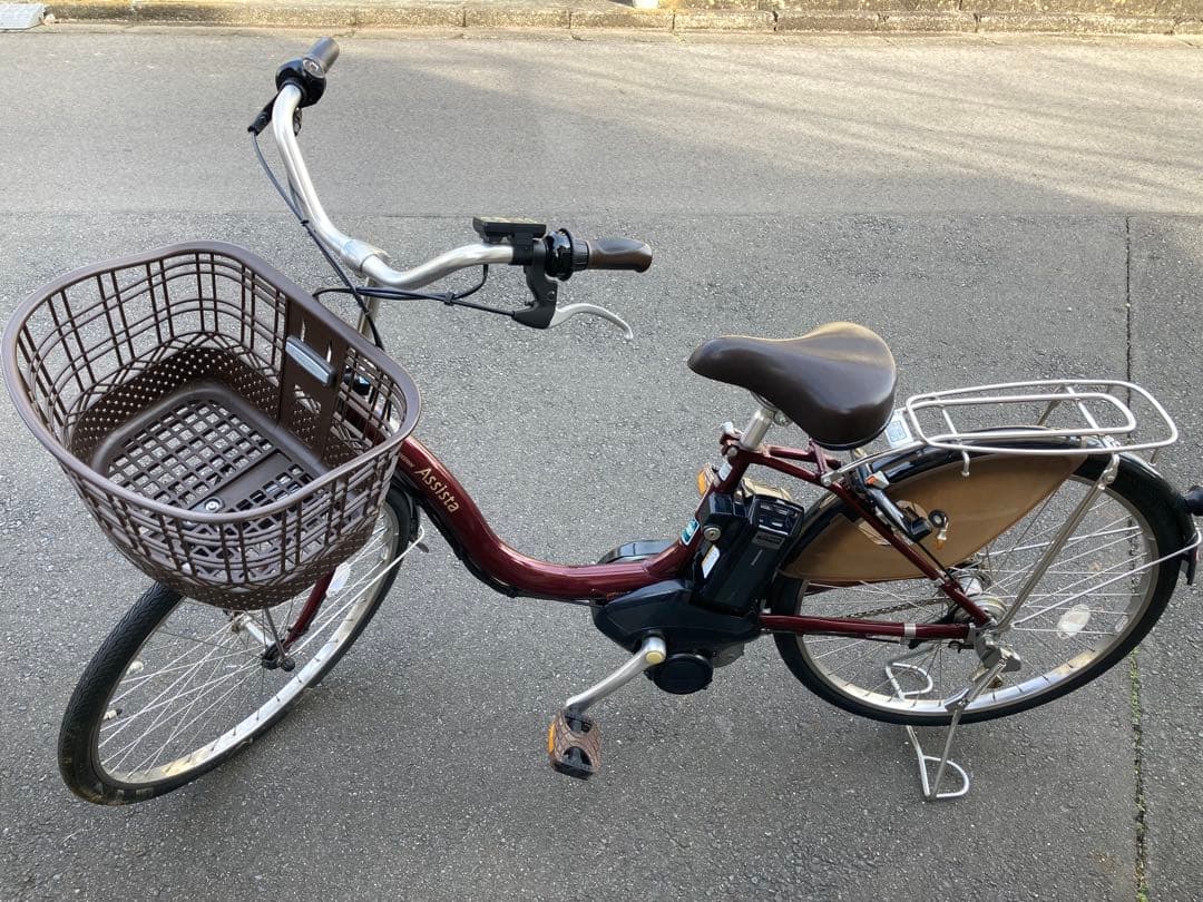 【美品】電動自転車 ブリジストン アシスタDX (A4D26) 24インチ