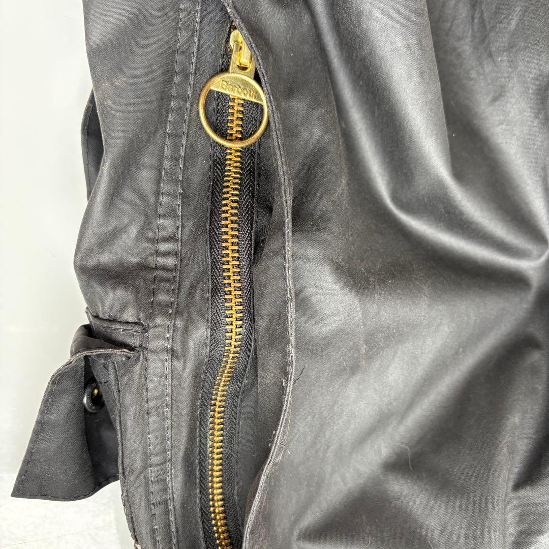 Barbour バブアー ビューフォート 36 ブラック 英国製 フード付き
