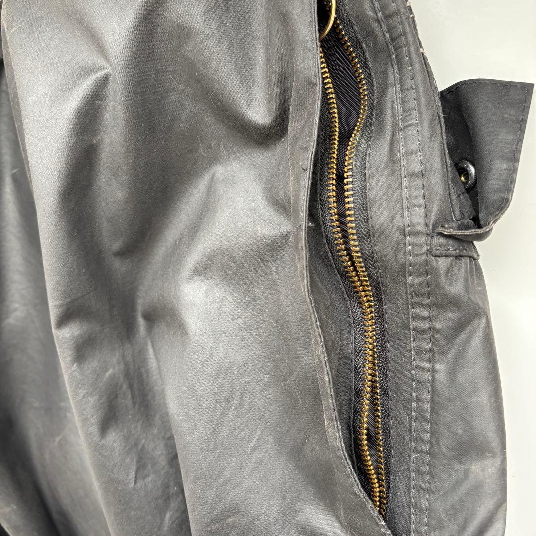 Barbour バブアー ビューフォート 36 ブラック 英国製 フード付き