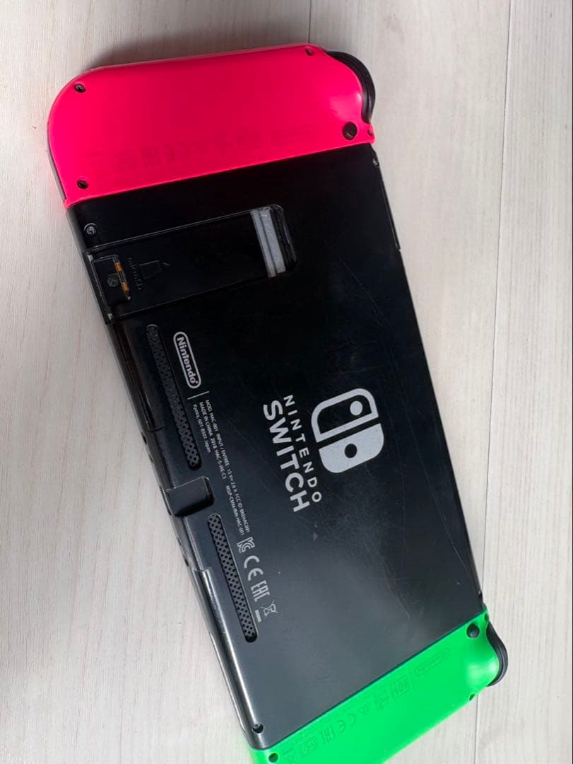 Nintendo Switch グリーン/ピンク 本体