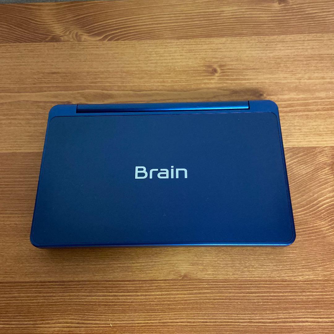シャープ　電子辞書　Brain ブレーン　PW-SR1-A ブルー